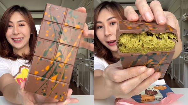 Sibungbung Cokelat Dubai Sibungbung Cokelat Dubai viral di TikTok. (Foto: TikTok/sibungbung)
