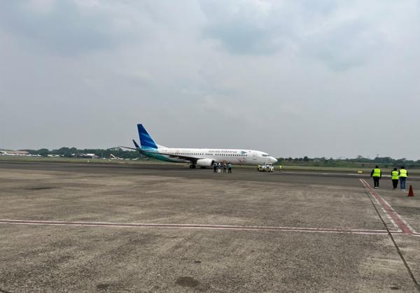 Garuda Indonesia Batalkan Semua Penerbangan Jakarta-Bandung-Lampung hingga Pukul 24.00 WIB 