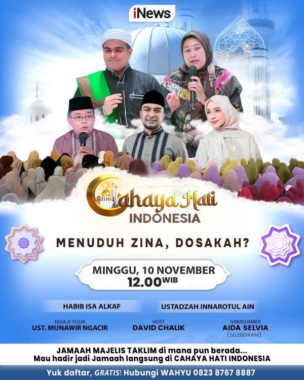 CHI Program Cahaya Hati Indonesia. (Foto: iNews)