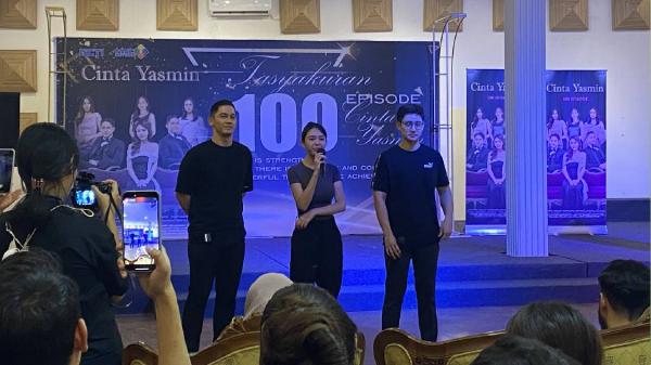 Cinta Yasmin Sinetron Cinta Yasmin capai 100 persen. (Foto: Nurul Amanah)
