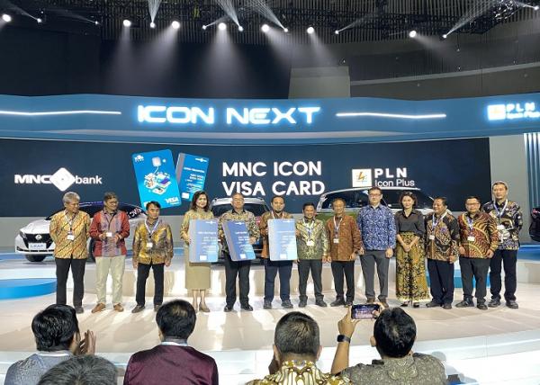 MNC Bank berkolaborasi dengan PLN Icon Plus menghadirkan Kartu Kredit Co-Branding yang dinamakan MNC Icon Visa Card. (Foto: Anggie Ariesta)