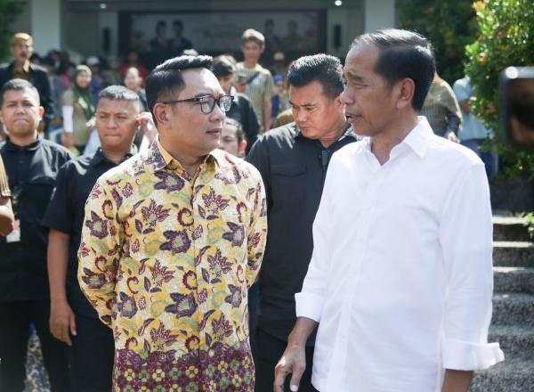 Ridwan Kamil Dan Jokowi IST Ridwan Kamil mendapat dukungan dari Joko Widodo (Jokowi) (Foto: Ist)