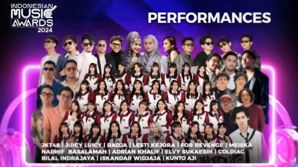 IMA 2024 Pengisi acara di IMA 2024. (Foto: RCTI)