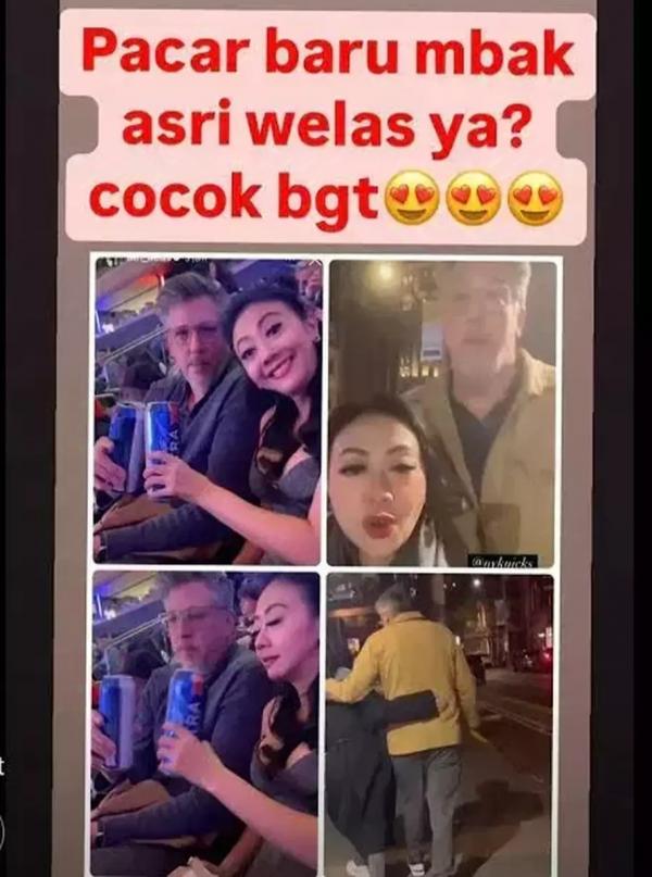 Asri Welas dan pria bule Asri Welas dan pria bule. (Foto: TikTok)