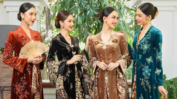 Kebaya Indonesia Kebaya Indonesia. (Foto: Instagram/delmora.amorareadytowear)