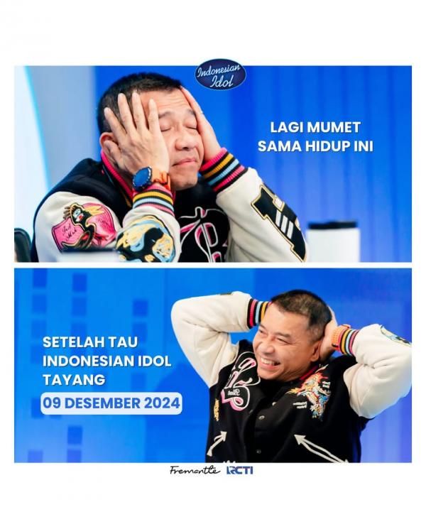Anang Hermansyah di Indonesian Idol Anang Hermansyah di Indonesian Idol season 13. (Foto: Instagram)