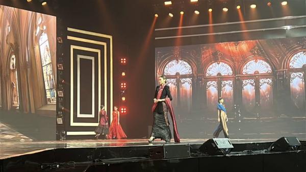 Namira 1 Koleksi Natswear di The Masterpiece & IFF 2024. (Foto: Annastasya Rizqa)