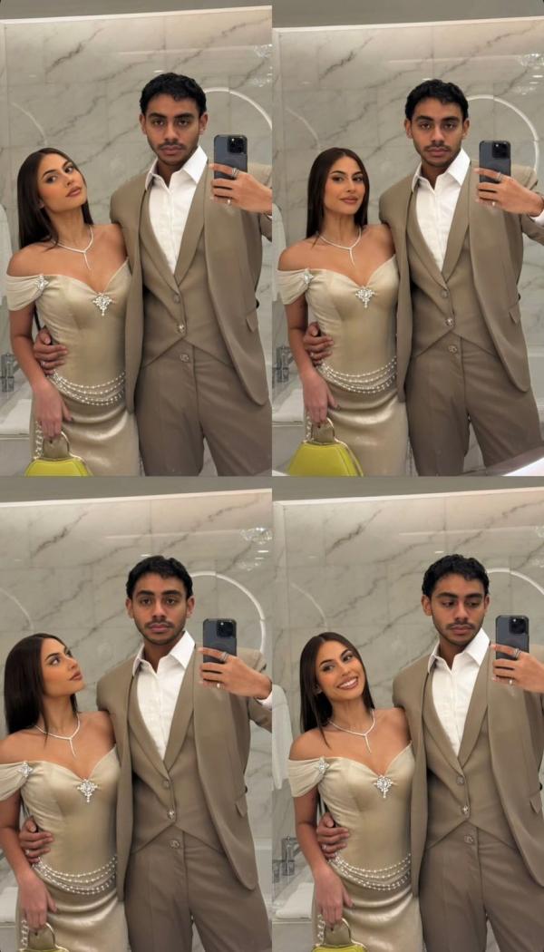 Rafi dan Valerie Rafi dan Valerie di resepsi pernikahan Zumi Zola dan Putri Zulhas. (Foto: Instagram)