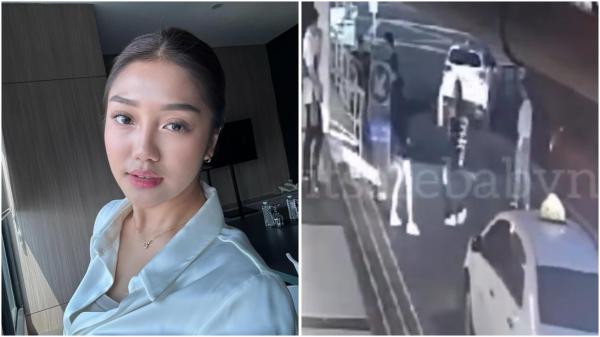 Rekaman CCTV yang memperlihatkan Chandrika Chika diduga aniaya perempuan di SCBD Jakarta. (Foto: X) 
