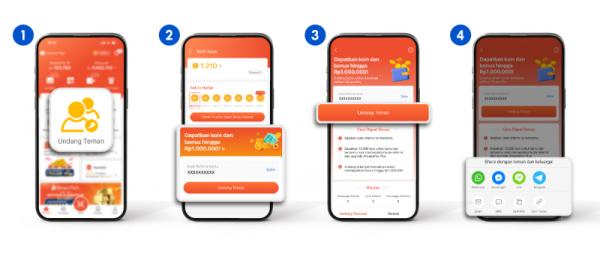 program Referral ShopeePay Cara ikuti program referral ShopeePay. (Foto: Istimewa)