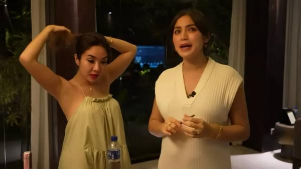 Gisel saat di rumah Jedar Gisel saat di rumah Jessica Iskandar. (Foto: Youtube)
