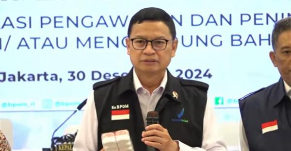 Kepala BPOM Taruna Ikrar Kepala BPOM Taruna Ikrar. (Foto: Annastasya Rizqa)