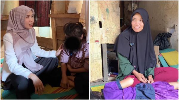 Bidan Seruni Dan Ibu Dari 4 Anak Yatim Bidan Seruni dan ibu dari empat anak yatim yang viral. (Foto: Instagram)