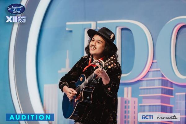 Dimansyah saat audisi Dimansyah Laitupa saat audisi Indonesian Idol 2023. (Foto: Instagram)