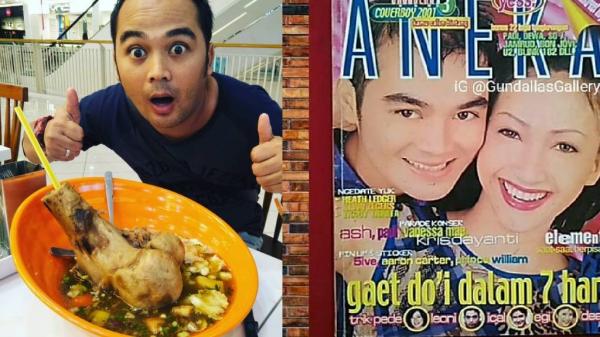 Sandy Permana, aktor laga Mak Lampir memulai karier sebagai model dan sebelum tewas disibukkan sebagai kreator konten. (Foto: Instagram)
