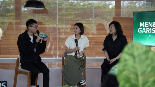 Greysia Polii Greysia Polii merilis lagu berjudul Menembus Garis Batas. (Foto: Istimewa)