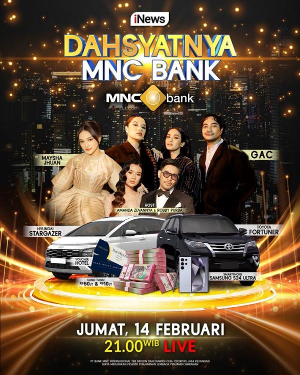 Dahsyatnya MNC Bank. (Foto: iNews)