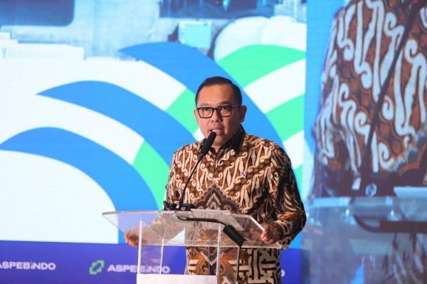 Wamen Investasi dan Hilirisasi ASPEBINDO Wakil Menteri Investasi dan Hilirisasi/Wakil Kepala Badan Koordinasi Penanaman Modal (BKPM) Todotua Pasaribu. (Foto: iNews Media Group/Aldhi Chandra Setiawan)