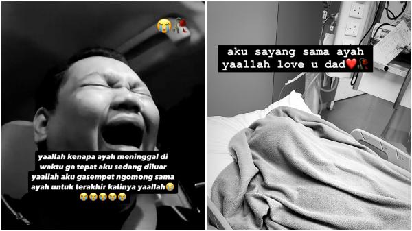 Anak Mat Solar Anak Mat Solar menyesal tak ada di samping ayahnya di momen terakhir dalam hidup. (Foto: Instagram)