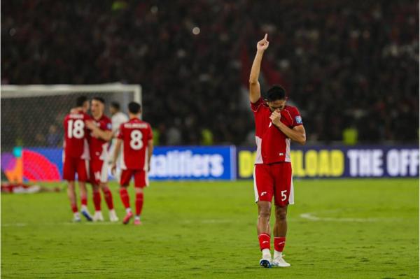 Bek Timnas Indonesia, Rizky Ridho. Bek Timnas Indonesia, Rizky Ridho. (Foto: IMG/Aldhi Chandra)