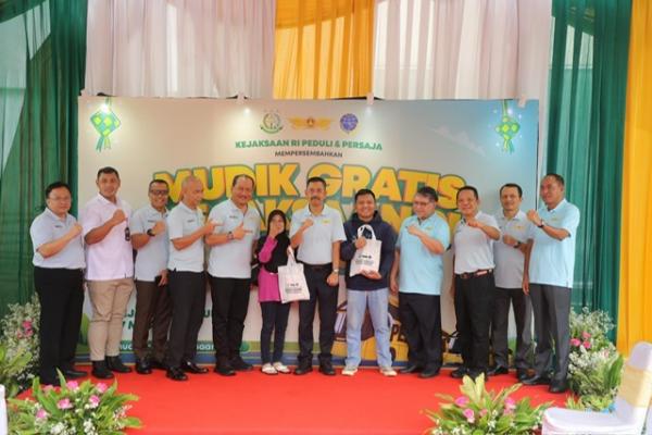Mudik Gratis Kejagung Program Mudik Gratis 2025 Kejaksaan RI. (Foto: dok Kejagung)