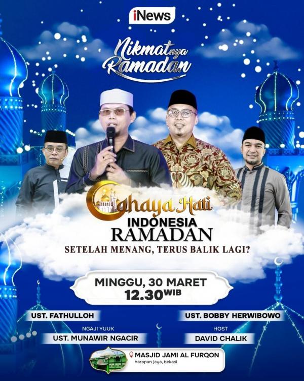 Program CHI edisi Lebaran, Minggu 30 Maret 2025. (Foto: iNews)