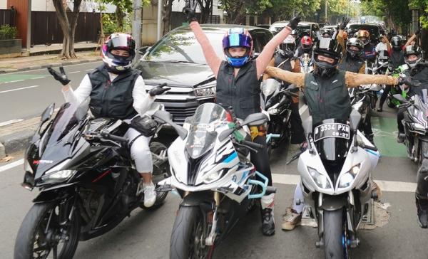 Ladys biker