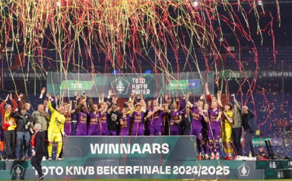 Go Ahead Eagles Go Ahead Eagles juara KNVB Cup 2024-2025 (Foto: Instagram/gaeagles)