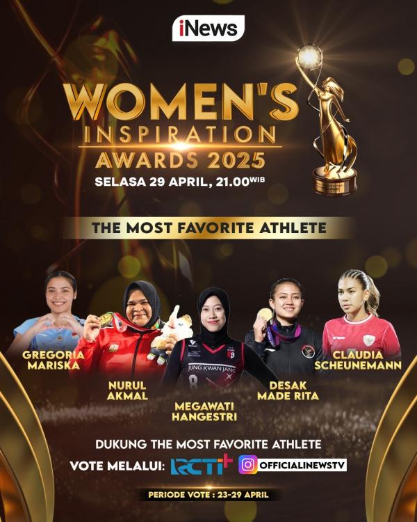 Ajang penghargaan Women`s Inspiration Awards 2025. (Foto: iNews)