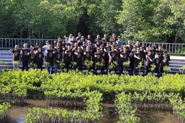 Tunas Muda Adhyaksa gelar ajang olahraga lari Adhyaksa International Run 2025 dan tanam mangrove. (Foto: dok Kejaksaan Agung)