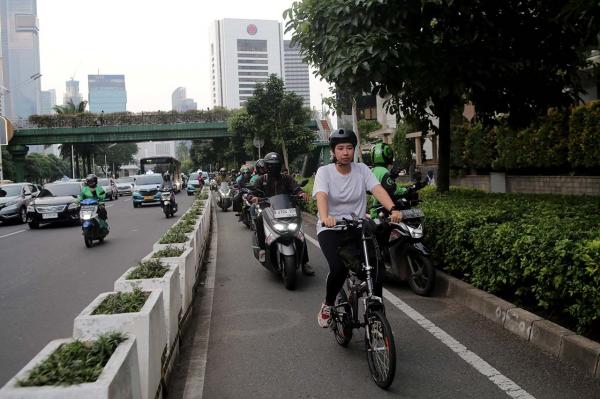 Lebar Jalur Sepeda Jakarta Bakal Dievaluasi, Dishub Ungkap Alasannya