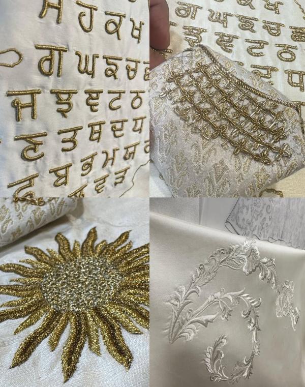 Detail pakaian Diljit Detail pakaian Diljit Dosanjh di Met Gala 2025. (Foto: X)