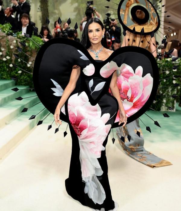 Demi Moore di Met Gala Demi Moore di Met Gala 2024. (Foto: Instagram)