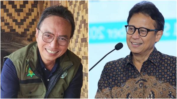 Ketua IDAI dan Menkes Ketua IDAI dr Piprim Basarah Yanuarso dan Menkes Budi Gunadi Sadikin. (Foto: Instagram)