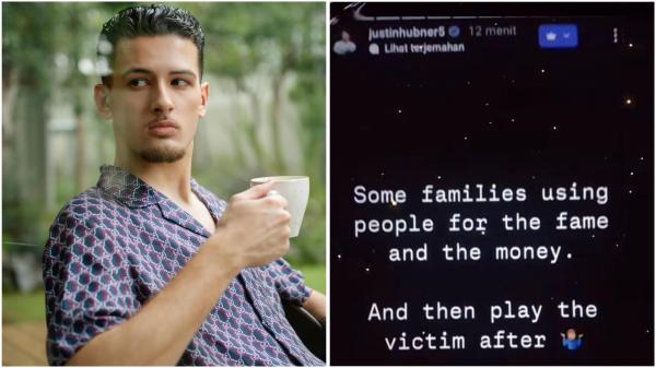 Justin Hubner Postingan Justin Hubner yang viral di media sosial. (Foto: Instagram)