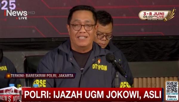 Polri: Skripsi Jokowi Disusun Pakai Mesin Tik Tipe Pica, Lembar Pengesahan Dicetak Letter Press