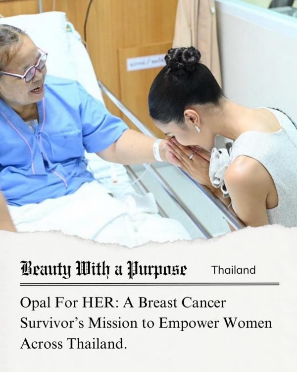 Opal Suchata (2) BWAP Miss Thailand. (Foto: Instagram)