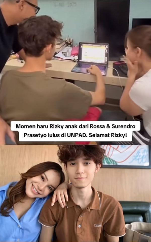 Anak Rossa Anak Rossa lolos PTN. (Foto: TikTok)