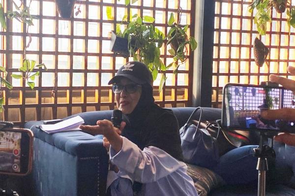 Ida Royani istri Keenan Nasution Ida Royani istri Keenan Nasution. (Foto: Ravie Wardani)