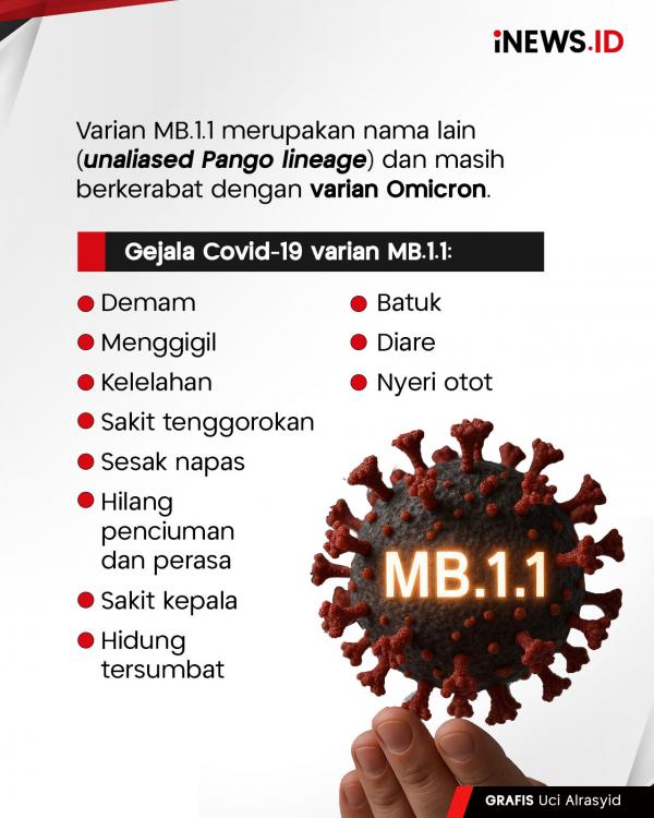 Indonesia Diserang Covid-19 Varian MB.1.1, Indonesia Diserang Covid-19 Varian MB.1.1, 38 Kasus di Jakarta!