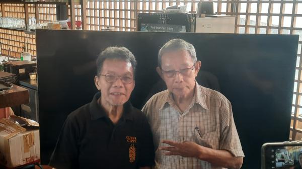 Keenan Nasution dan Rudi Pekerti Keenan Nasution dan Rudi Pekerti, penggugat Vidi Aldiano di kasus lagu Nuansa Bening. (Foto: Ravie Wardani)