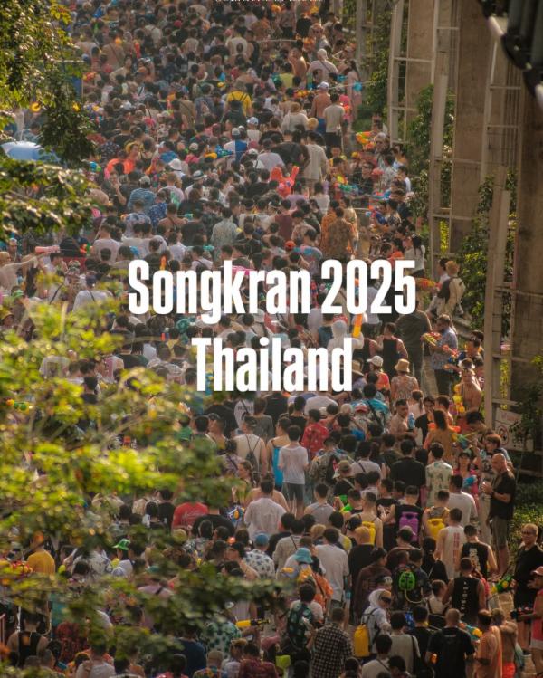 Songkran Festival Songkran yang digelar April 2025 menjadi penyebab Covid-19 meroket di Thailand. (Foto: Instagram)