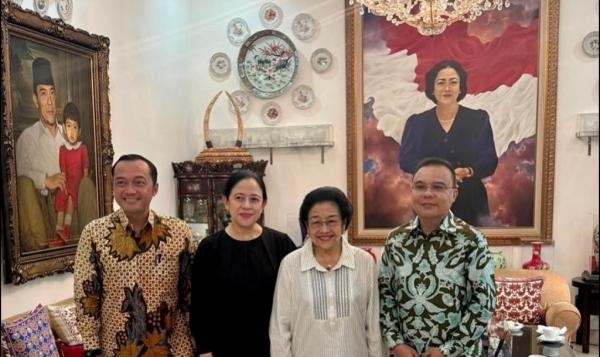 Dasco bertemu Megawati di kediaman Presiden ke-5 R Dasco bertemu Megawati di kediaman Presiden ke-5 RI dan mengaku mendapat wejangan. (Foto: Instagram Dasco)