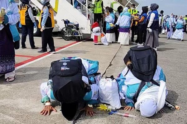 Pesawat Haji Kloter Kertajati 01 Delay 6 Jam, PPIH Pastikan Advokasi Hak Jemaah