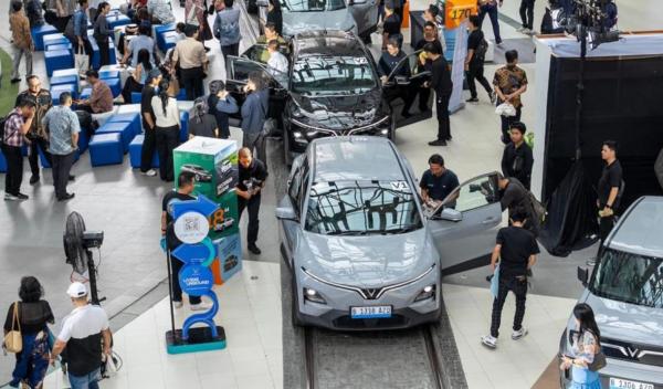 SUV VinFast SUV listrik VinFast VF 6. (Foto: Dani M Dahwilani)
