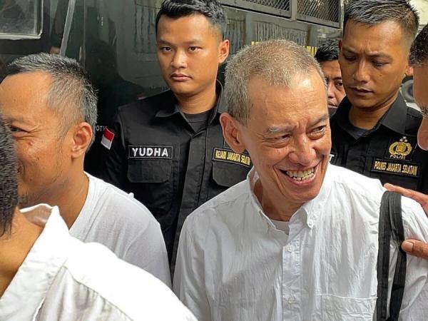 Fariz RM hadiri sidang lanjutan di PN Jakarta Selatan. (Foto: Ravie Wardani)