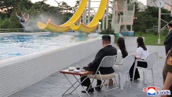 Kawasan wisata Kalma Beach Kawasan wisata pantai Kalma di Korea Utara. (Foto: KCNA)