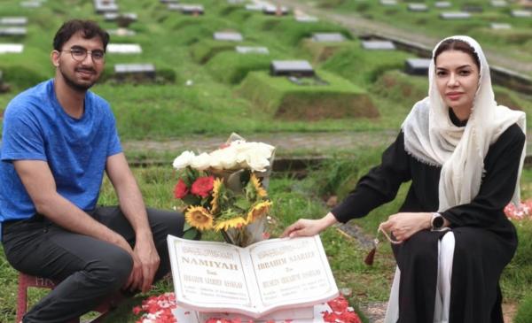 Najwa Shihab dan putranya