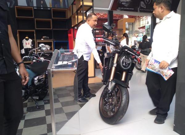 Honda CB650R di Jakarta Fair Kemayoran. (Foto: dok AHM)