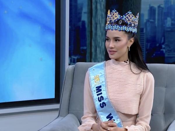 Opal Suchata lewat proyek Opal For Her membawa harapan untuk para pejuang kanker di seluruh dunia. (Foto: iNews)